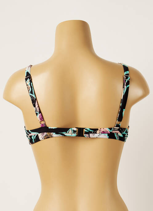 Haut de maillot de bain noir LIVIA pour femme