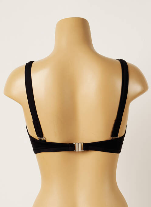 Haut de maillot de bain noir LIVIA pour femme