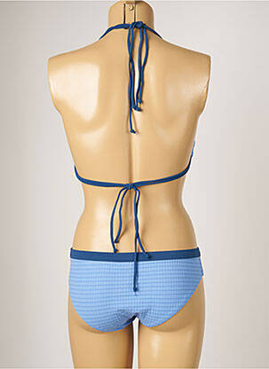 Maillot de bain 2 pièces stretch bleu BANANA MOON femme