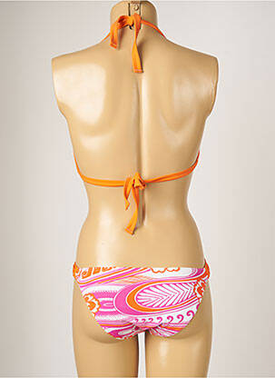 Maillot de bain 2 pièces stretch rose BANANA MOON femme