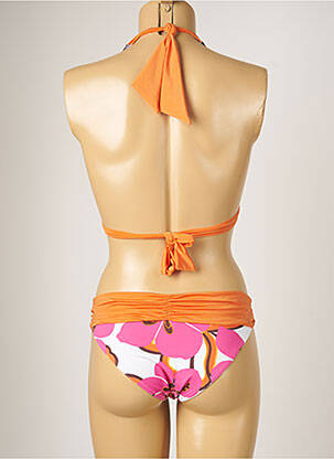Maillot de bain 2 pièces stretch haut soutien-gorge moulé rose BANANA MOON femme
