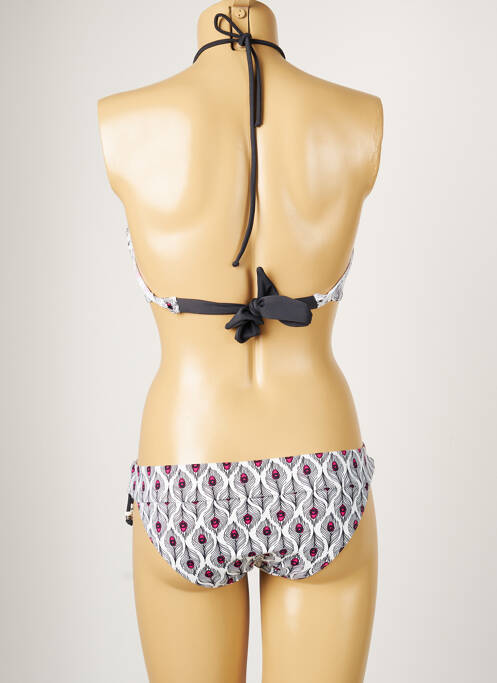 Maillot de bain 2 pièces blanc BANANA MOON pour femme