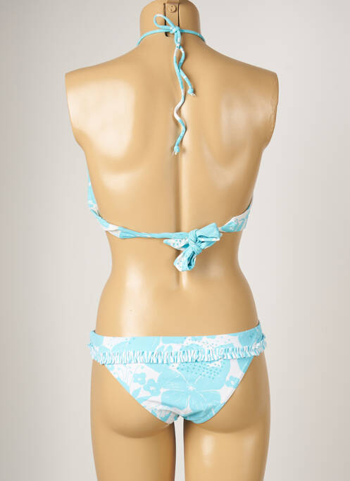 Maillot de bain 2 pièces bleu BANANA MOON pour femme