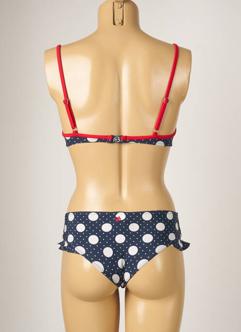 Maillot de bain 2 pièces bleu BANANA MOON pour femme