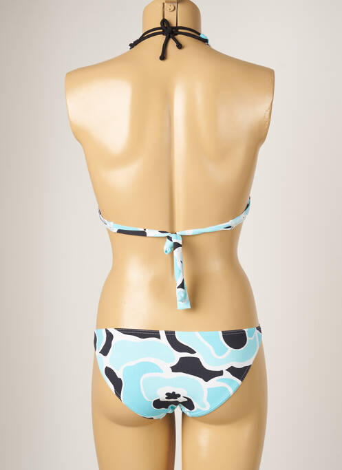 Maillot de bain 2 pièces bleu BANANA MOON pour femme