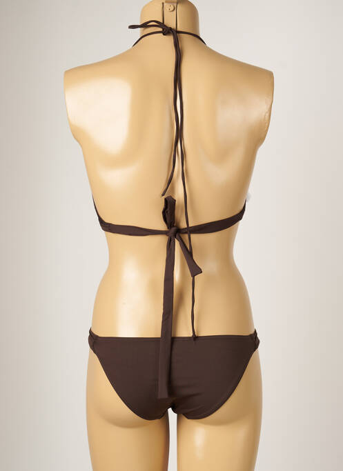Maillot de bain 2 pièces marron BANANA MOON pour femme