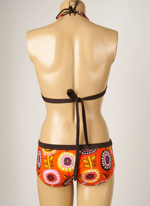 Maillot de bain 2 pièces orange BANANA MOON pour femme