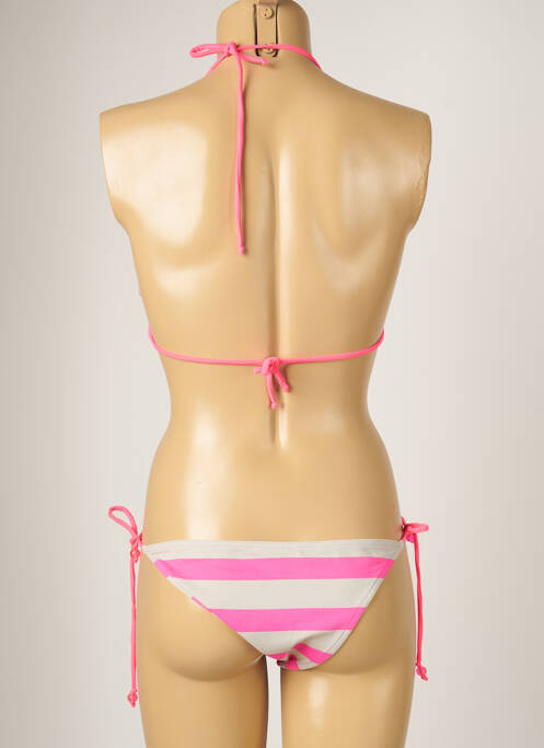 Maillot de bain 2 pièces rose BANANA MOON pour femme