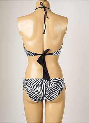 Maillot de bain 2 pièces stretch haut soutien-gorge moulé noir BANANA MOON femme