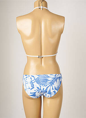 Maillot de bain 2 pièces stretch bleu BANANA MOON femme