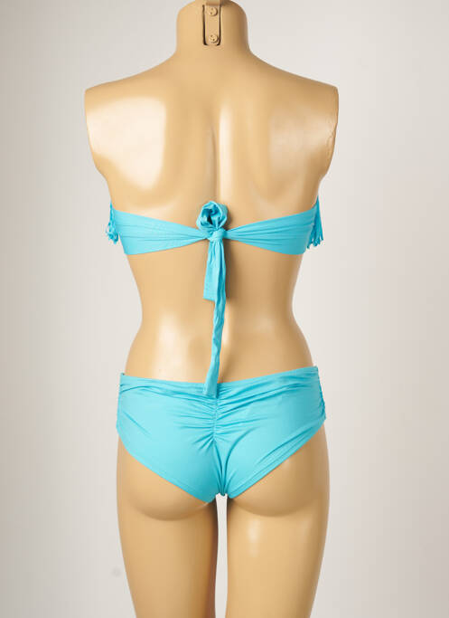 Maillot de bain 2 pièces bleu BANANA MOON pour femme