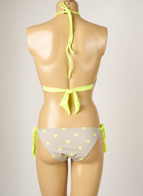 Maillot de bain 2 pièces gris BANANA MOON pour femme