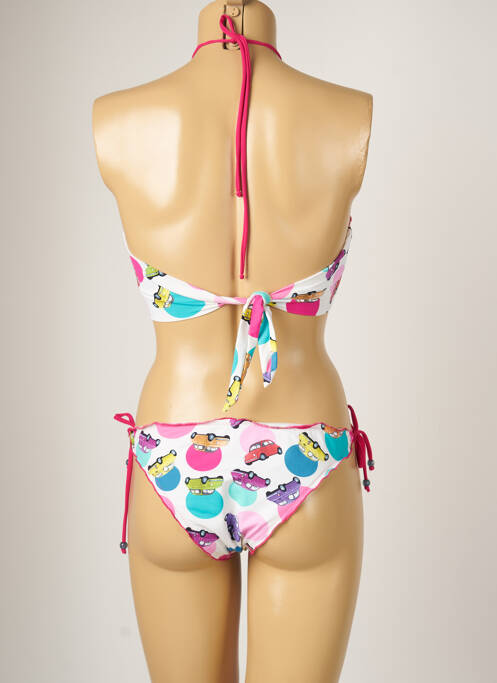 Maillot de bain 2 pièces rose BANANA MOON pour femme