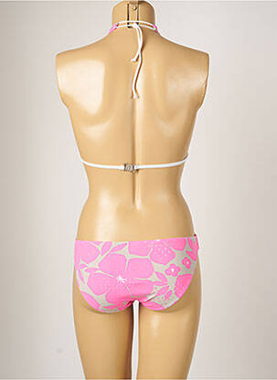 Maillot de bain 2 pièces stretch rose BANANA MOON femme
