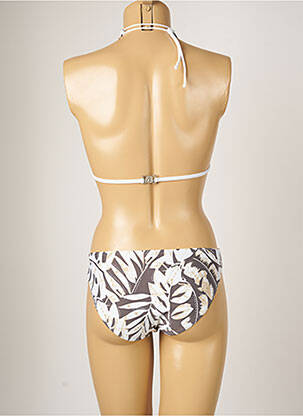 Maillot de bain 2 pièces stretch gris BANANA MOON femme