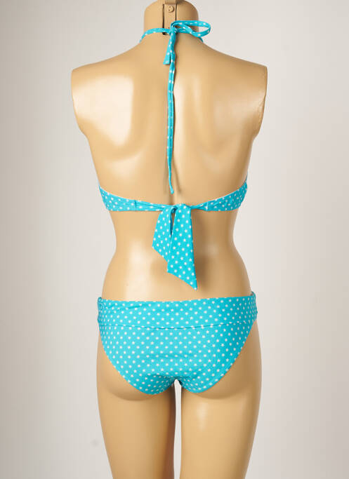 Maillot de bain 2 pièces bleu BANANA MOON pour femme