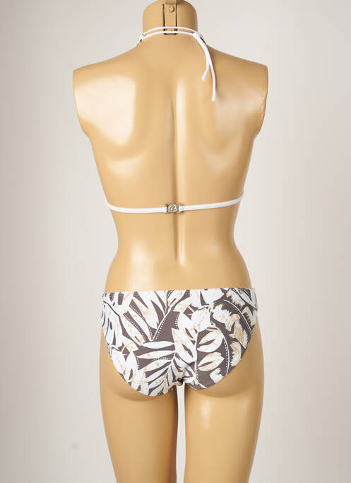 Maillot de bain 2 pièces gris BANANA MOON pour femme