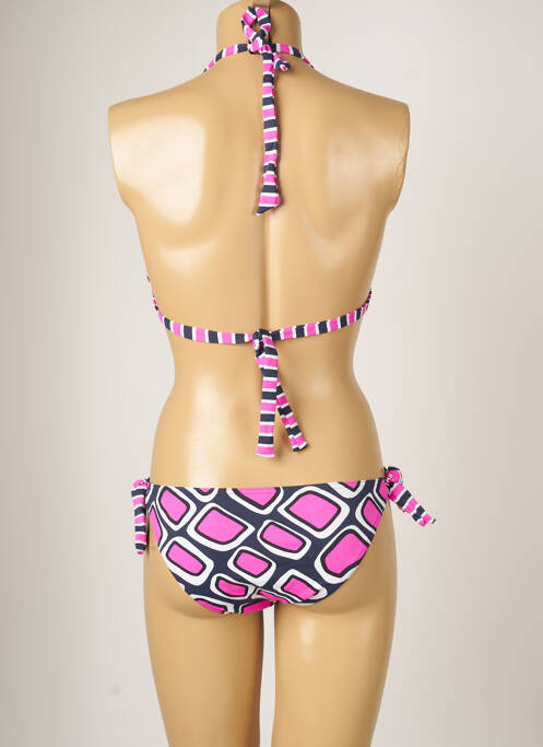 Maillot de bain 2 pièces rose BANANA MOON pour femme