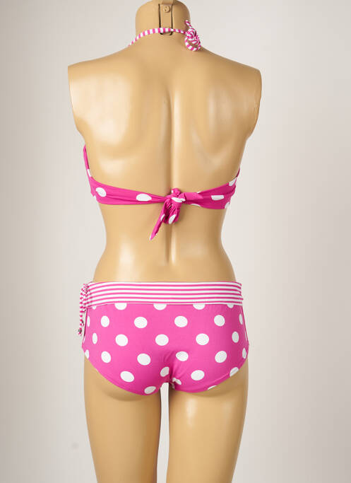 Maillot de bain 2 pièces rose BANANA MOON pour femme