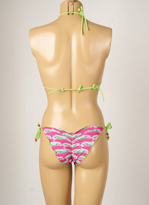 Maillot de bain 2 pièces rose BANANA MOON pour femme