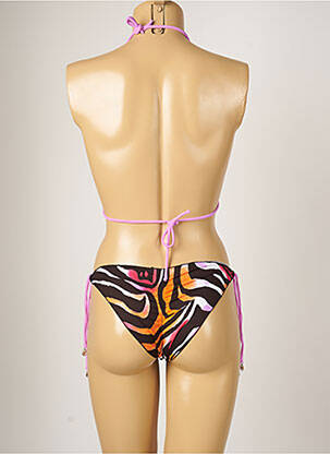 Maillot de bain 2 pièces stretch haut soutien-gorge moulé violet BANANA MOON femme