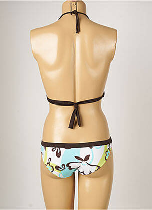 Maillot de bain 2 pièces stretch bleu BANANA MOON femme