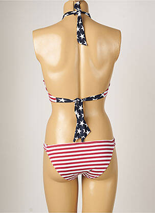 Maillot de bain 2 pièces stretch rouge BANANA MOON femme