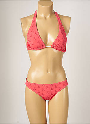 Maillot de bain 2 pièces stretch rose BANANA MOON femme