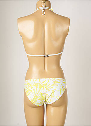 Maillot de bain 2 pièces stretch jaune BANANA MOON femme