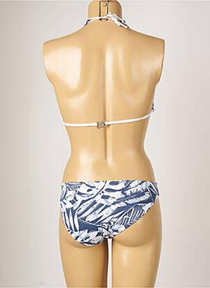 Maillot de bain 2 pièces stretch bleu BANANA MOON femme