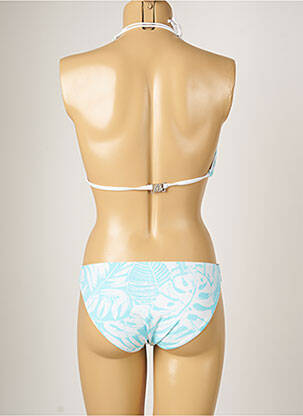 Maillot de bain 2 pièces stretch bleu BANANA MOON femme