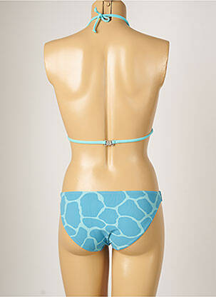 Maillot de bain 2 pièces stretch bleu BANANA MOON femme