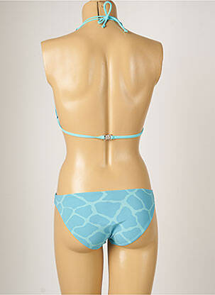 Maillot de bain 2 pièces stretch bleu BANANA MOON femme