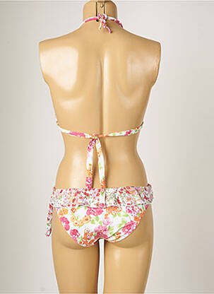 Maillot de bain 2 pièces stretch rose BANANA MOON femme