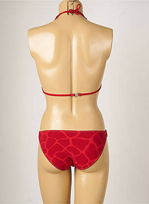 Maillot de bain 2 pièces stretch rouge BANANA MOON femme