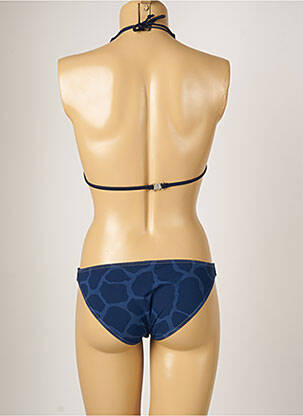 Maillot de bain 2 pièces stretch bleu BANANA MOON femme