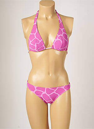 Maillot de bain 2 pièces stretch violet BANANA MOON femme