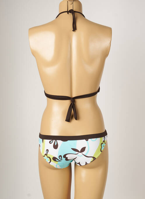 Maillot de bain 2 pièces bleu BANANA MOON pour femme