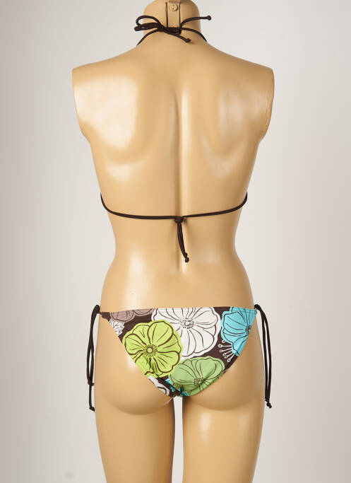 Maillot de bain 2 pièces bleu BANANA MOON pour femme