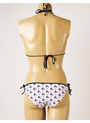 Maillot de bain 2 pièces stretch haut soutien-gorge avec mousse de rembourrage amovible rose BANANA MOON femme