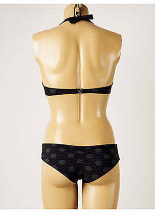 Maillot de bain 2 pièces stretch haut soutien-gorge emboitant gris BANANA MOON femme
