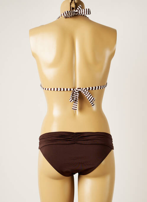 Maillot de bain 2 pièces marron BANANA MOON pour femme