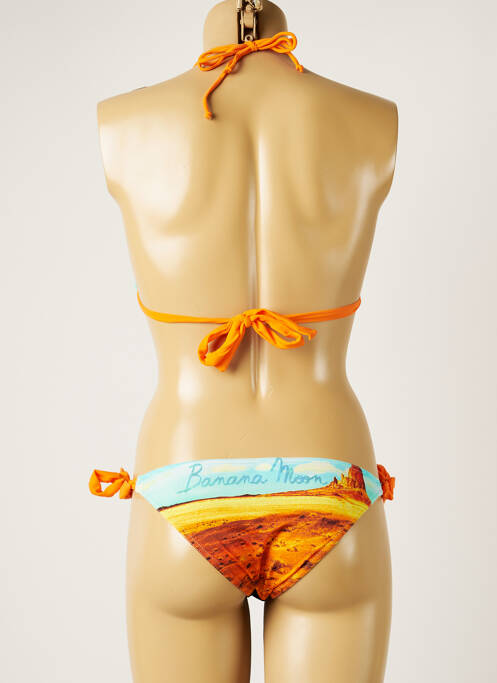 Maillot de bain 2 pièces orange BANANA MOON pour femme