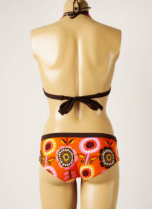Maillot de bain 2 pièces orange BANANA MOON pour femme