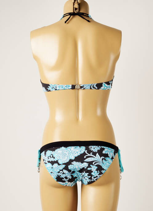 Maillot de bain 2 pièces stretch haut soutien-gorge balconnet bleu BANANA MOON femme