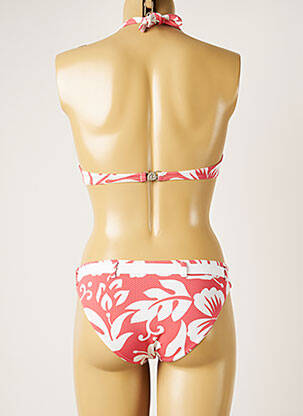 Maillot de bain 2 pièces stretch haut soutien-gorge emboitant rose BANANA MOON femme