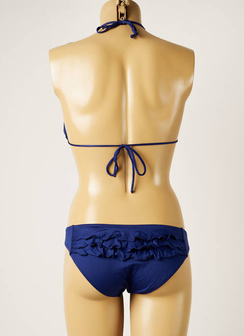 Maillot de bain 2 pièces bleu BANANA MOON pour femme