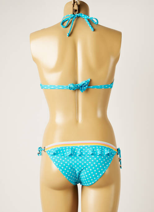 Maillot de bain 2 pièces bleu BANANA MOON pour femme