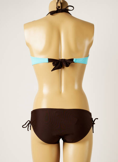 Maillot de bain 2 pièces marron BANANA MOON pour femme