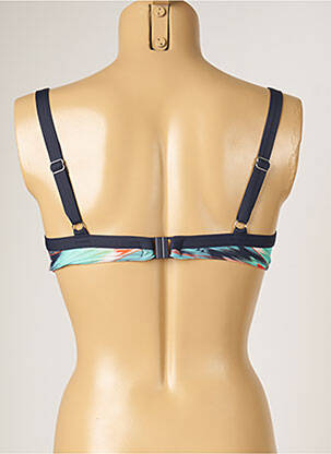 Haut de maillot de bain stretch bleu LIVIA femme